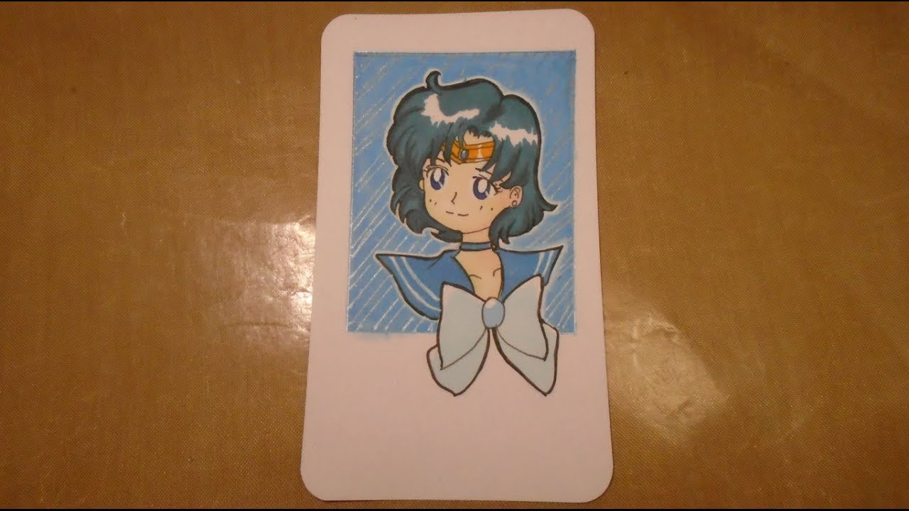 Speed Drawing  Sailor Mercury