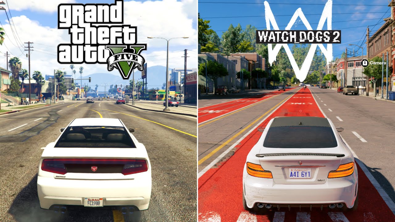 GTA 5 VS WATCH DOGS 2 Which One Do You Choose YouTube 