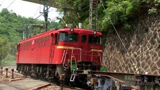 JR貨物 EF210-144号機+コキ25B+後補機EF67 1号機 貨物列車1056レ 瀬野→八本松 2013.5