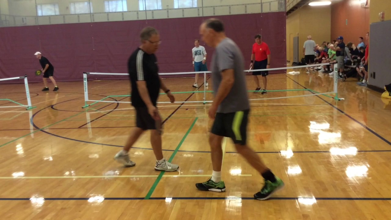 Palatine (IL) Pickleball Tournament Advanced Men's Doubles Round