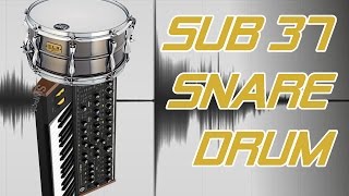 Moog Sub 37 Snare Drum