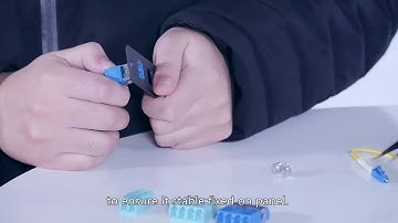 LC Internal Shutter Fiber Optic Adapter 丨HYC Co., Ltd