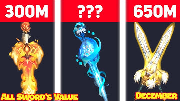 Value List Skyblock 2025 || All Mvp Swords Value || Skyblock Blockman Go