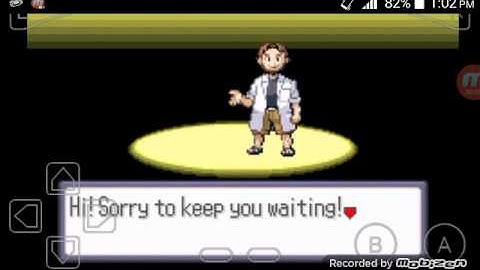 Moemon Ruby Lets play #1 Starters