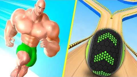 🎮Going Balls vs Muscle Rush All Levels - New Max Level Android,Ios Mobile Gameplay