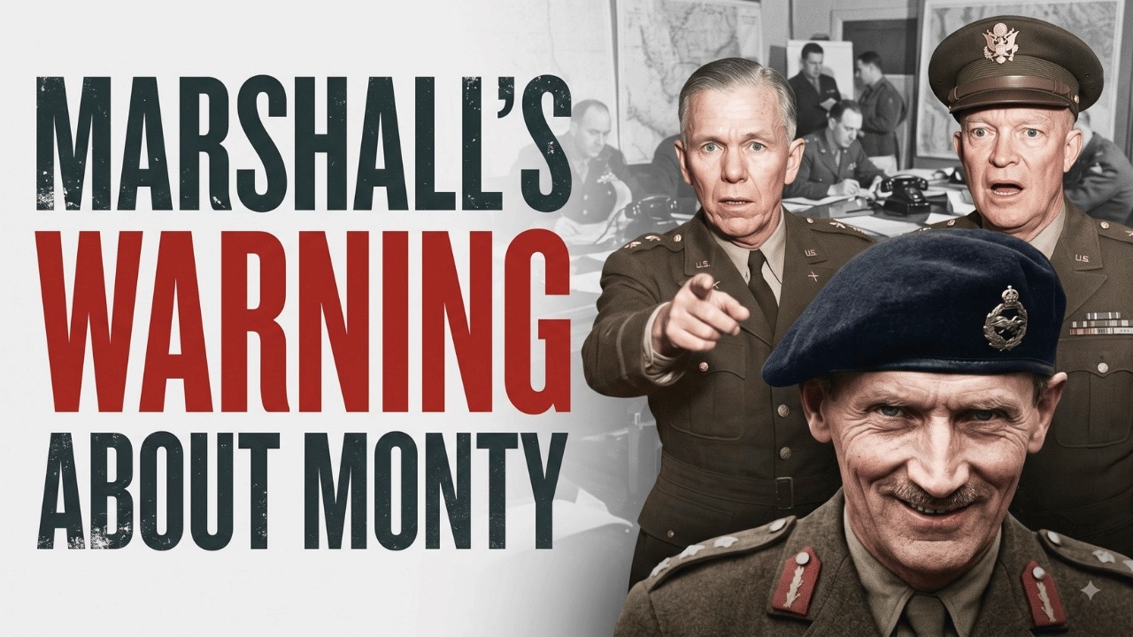 Eisenhower Read Marshall’s Warning About Montgomery — And Never Forgot It