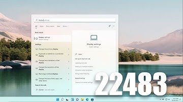New Windows 11 Build 22483 - Search Menu Fixes and Changes and Improvements