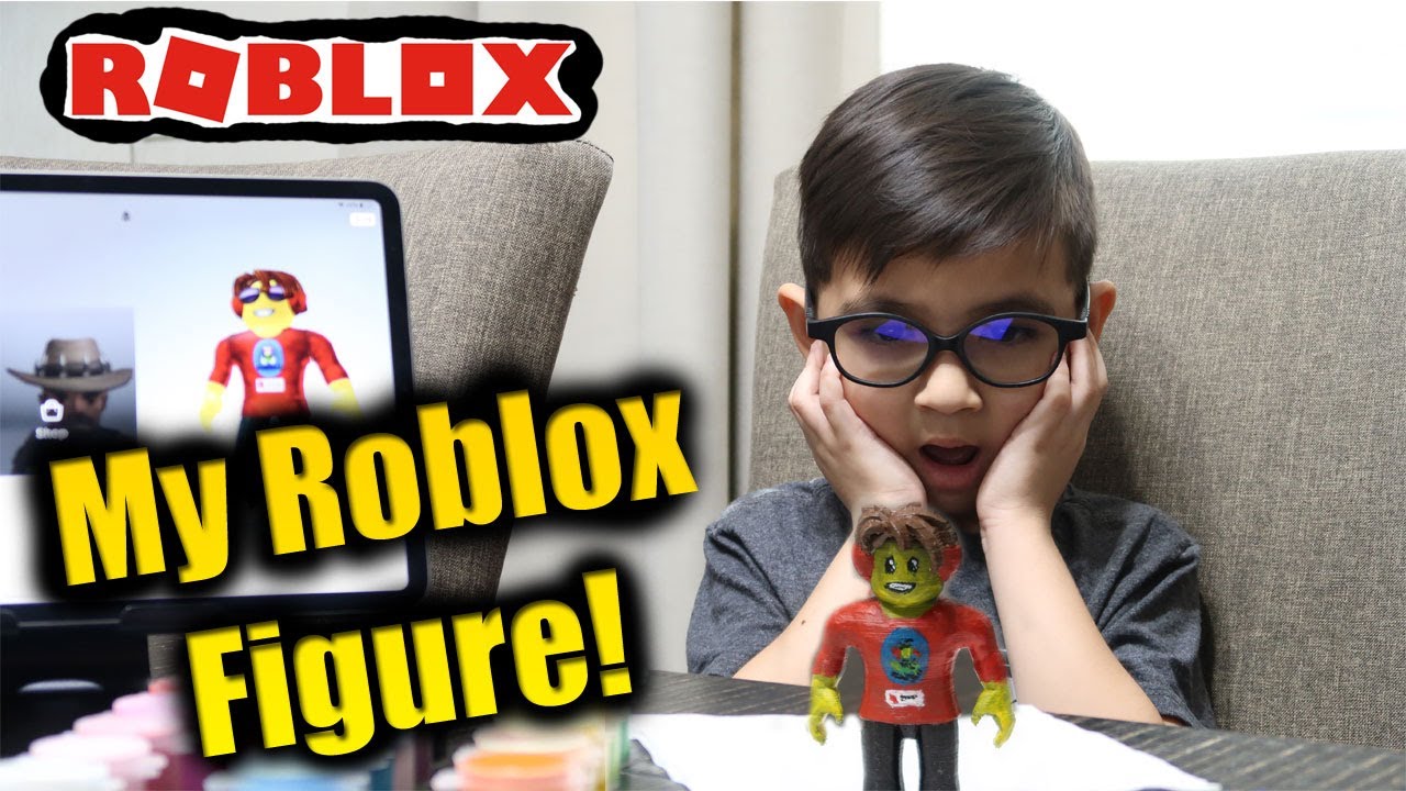 3D Printing Jaden\'s Roblox Character - YouTube