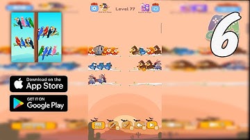 Bird Sort : Color Puzzle Games Gameplay Walkthrough Part 6 - Level 77 ~ 84 (Android, IOS)