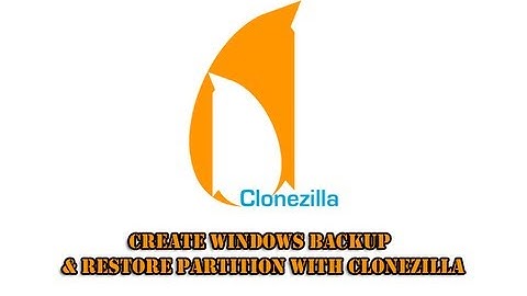 Create Windows Backup / Restore Partition with Clonezilla by Britec