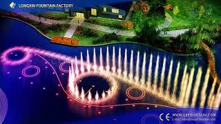 3D Animation Design--Longxin Fountain Production