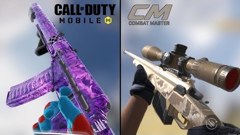 CODM and Combat Master Comparison | Yaggerz