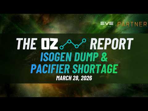 Isogen Dump & Pacifier Shortage  - The Oz Report (Mar 28th 2026)
