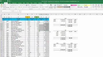 Công thức tạo tài khoản chữ T động trong Excel - Hàm BS_T_ACCOUNT