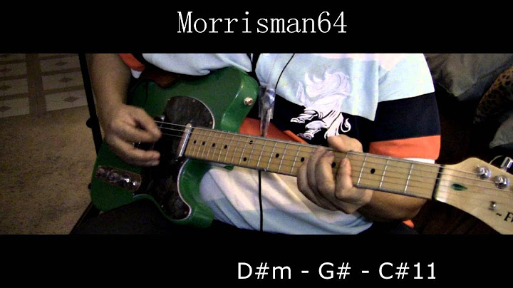 Love Hangover Guitar version - Guitar performance video thumbnail