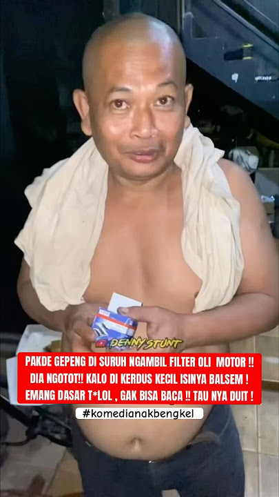 PAKDE GEPENG PE’A ‼️ #trending #shorts #dennystunt #komedianakbengkel #fyp #viral #lucu #funny