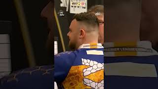 how did that go in Josh rock 180 😱🎯 #darts #dartschampionship #dartsfans #9darter