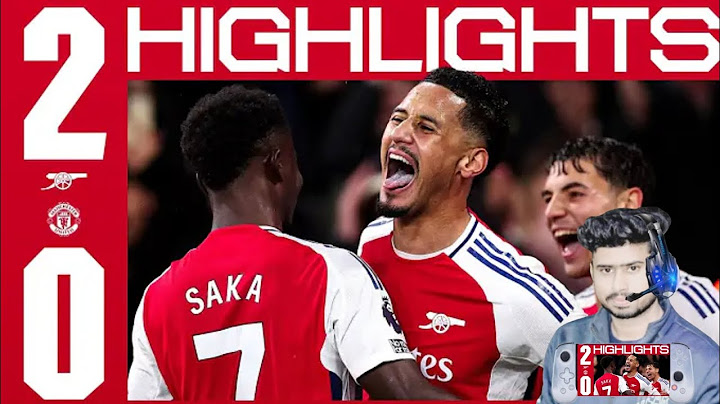 THREE BIG POINTS! | HIGHLIGHTS | Arsenal vs Manchester United (2-0) | Timber, Saliba | PL