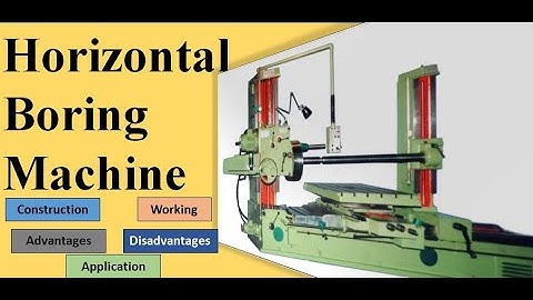 Horizontal Boring Machine