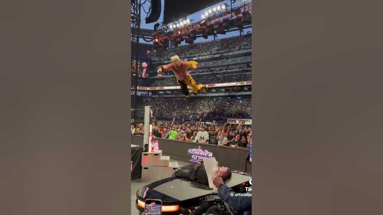 Summer Slam Logan Paul vs. Jelly Roll #summerslam #jellyroll #loganpaul