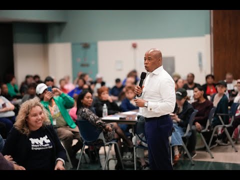 Eric Adams' Town Hall in Rockaway: Addressing Crime, Housing, and Community Concerns