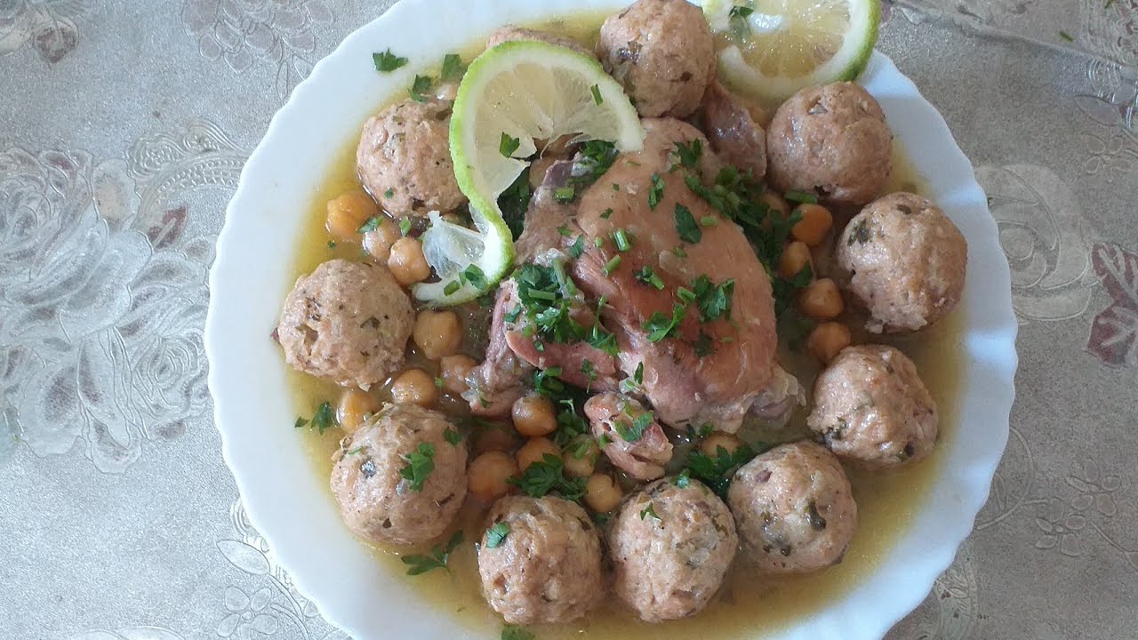 مثوم عاصمي 😋مرقة بيضاء بالدجاج 😋 طبق ساهل و  راقي وبزااف بنييين♥️