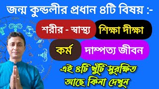 জন্মকুন্ডলী বলশালী আছে কিনা দেখুন | Strongest Horoscope in bengali | কুষ্টি নিজেই বিচার করুন screenshot 5