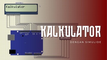 Simulasi Kalkulator Sederhana | SimulIDE