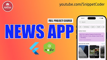 Build a Complete Flutter News Application | Step-by-Step Guide (Flutter + Node.js API)