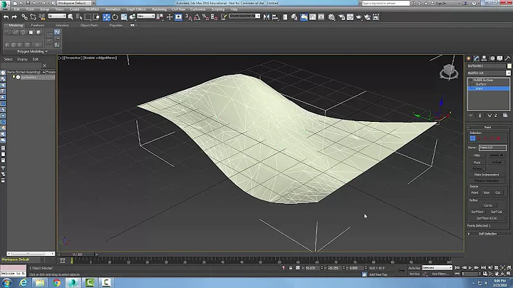 3ds Max  10-03 NURBS   Point Surface