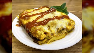 DELICIOUS VEGETABLE LASAGNA RECIPIE - BAMA - طزر تهیه ی لازانیا ی سبزیجات خوشمزه و آسان با سس بشامل