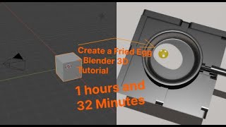 Create a Fried Egg - Blender 3D