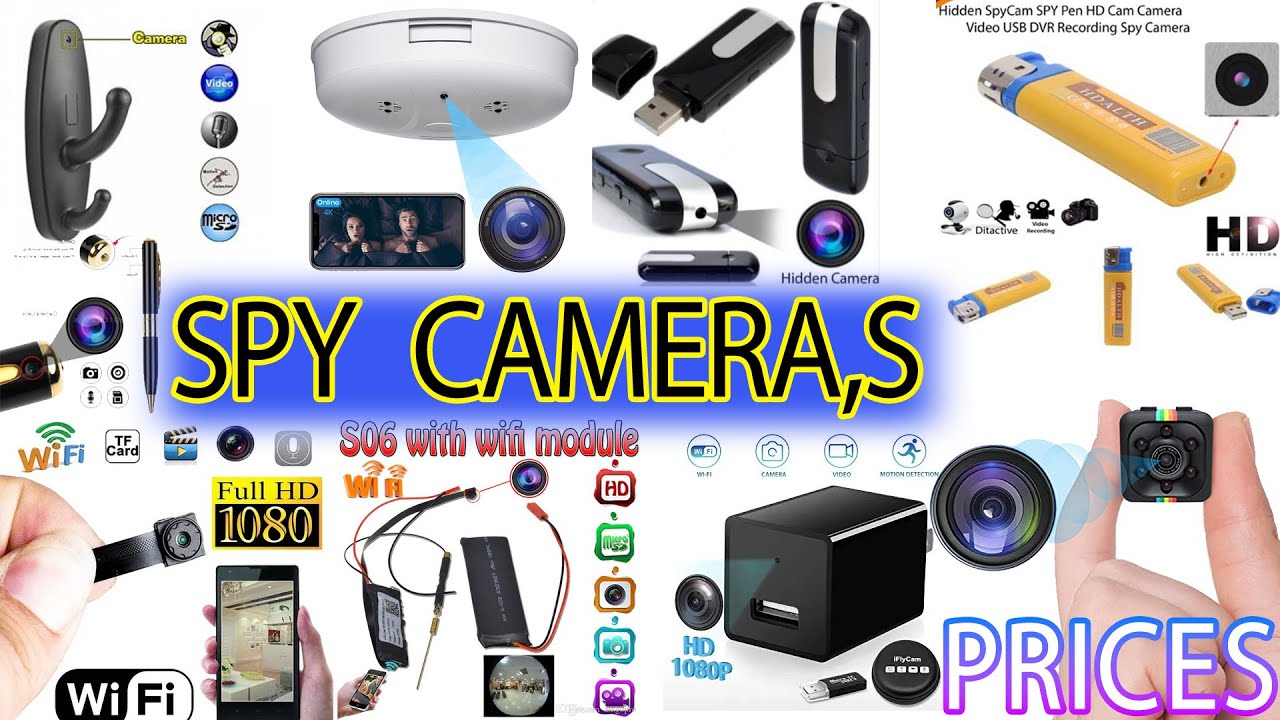 spy camera, hidden camera, spy camera surveillance price update 2024 | Inn For Info