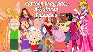 Rupauls Cartoon Drag Race All Stars 3 \/\/ Ep 8
