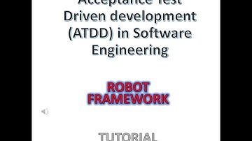 Acceptance Test Driven Development ATDD - Python Robot Framework - Tutorial - Testing Labs A to Z S7