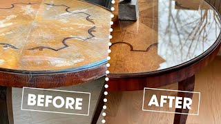 The Angry Table | Restoring and Refinishing an old side table