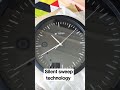 Titan Analog 30 cm X 30 cm Wall Clock black