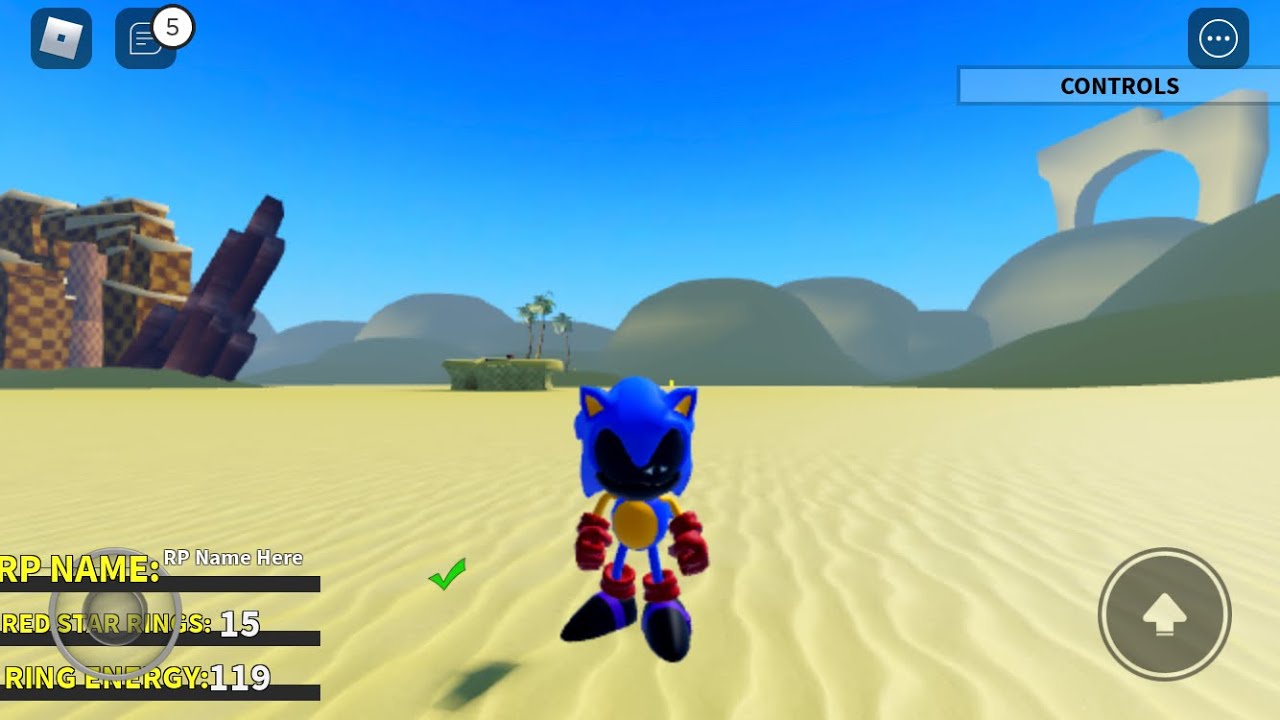 How to get X-terion Sonic In Sonic RP+ / ROBLOX - YouTube
