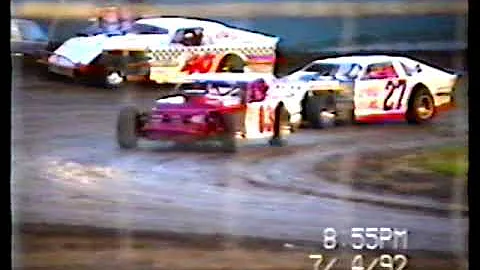 Mercer County Speedway 7-4-92 Mike Chasteen