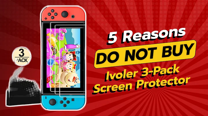 DON'T BUY ivoler 3-Pack Screen Protector BEFORE WATCHING THIS VIDEO! 🚫📺