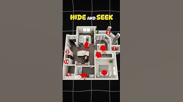 Choose where to hide quickly 🤫😲  #hideandseek #game #survive #horror