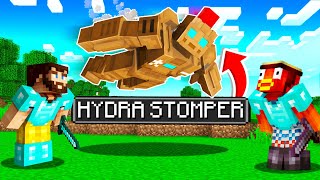 Minecraft Manhunt, But I'm HYDRA STOMPER...