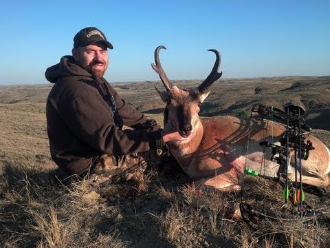 Archery Antelope hunt in Wyoming Spot and Stalk pe...