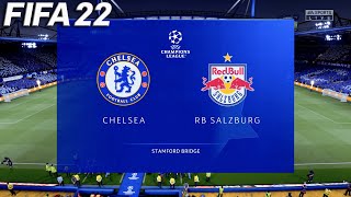 ⚽ Chelsea vs. Red Bull Salzburg ⚽ | UEFA Champions League deduction (2022/23 season) | FIFA 22