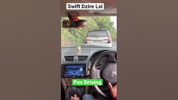 Swift Dzire lxi pov driving #swiftdzire #swift #swiftlover #marutisuzuki #maruti #pov #hillsdriving