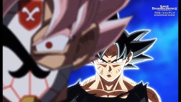 Masked Goku Black SSJR vs Goku ULTRA INSTINCT OMEN| SDBH(No Full EP)
