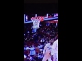 Miami Heat S Rashard Lewis Misses A Dunk In Warmup 
