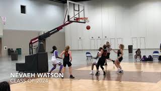 Nevaeh Watson Highlights @ Nike Tournament of Champions | Wisconsin Playground Elite Class of 2024