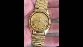 Seiko 5 Automatic Golden with 7s26 Movment Seiko 5 Automatic Golden with 7s26 Movment