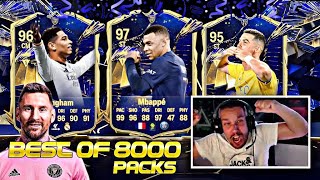 8000 X PACKS ZUM TOTY BEST OF 😱 EA GÖNNT ! MEIN  BESTES TOTY Pack Opening ( EA FC 24 ) 🔥🔥🔥